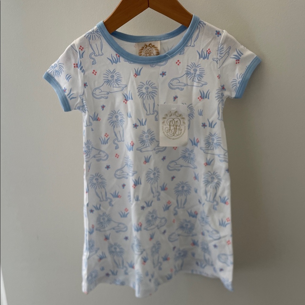 Blue and White girls The Beaufort Bonnet company dress NWT size 3T